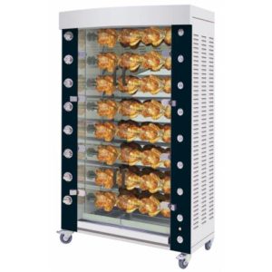 Rotisol Rotisserie Performance 1160 8P Black and Chrome