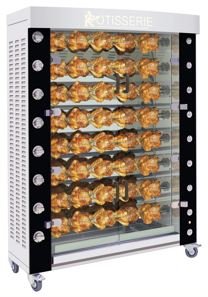 Rotisserie Performance 1400.8PG logo roof black